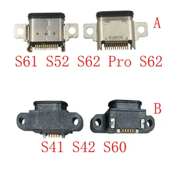 1-10Pcs Nabíjací Dok Port USB Konektor Nabíjačky Konektor Typu C Conatct Pre Caterpillar Cat S41 S42 S60 S61 S52 S62Pro S62 Pro