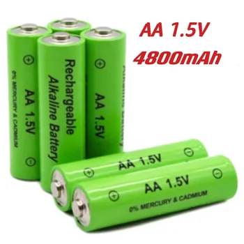 100%.Recarregavel AA. 1,5 V. 4800mah Bateria alcalina lanterna brinquedos znovu prihlásiť jugador substituir bateria NI-MH de bateria.