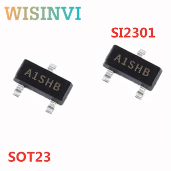 100ks/veľa SI2301 A1SHB P-Kanál Rozšírenie Režime Oblasti Effect Tranzistor SOT23 IC Najlepšiu kvalitu