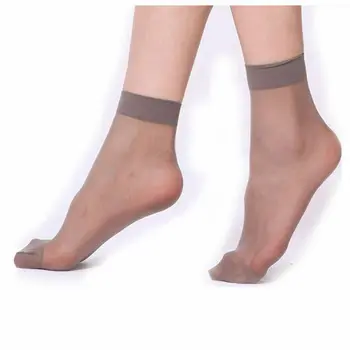 2022new 10 párov žien lete tenké ponožky priehľadné pančuchy elastické, pančuchy lete