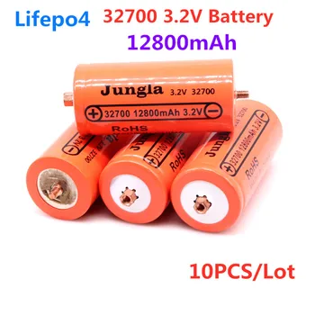 4PCS 100% Originálne 32700 12800mAh 3.2 V lifepo4 Nabíjateľná Batéria Professional Lithium Železa Fosfát Batérie so skrutkou