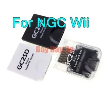 5 KS Náhradných Pre Nintendo GameCube NGC GC2SD Kartu Adaptér Micro SD Karty Adaptéra Retro Video Pre Herné Konzoly Wii