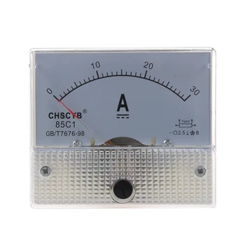 85C1 Analógový Prúd Panel Meter DC 30A AMP Ammeter