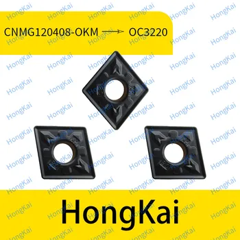 CNC Karbidu rezného Nástroja CNMG120408-OKM OC3220 OC3210