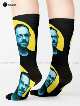 Coen Brothers Ponožky pánske Ponožky Móda Voľný čas Kreatívne Zábavné Harajuku Umenie Abstraktné olejomaľba Ponožky 360° Digitálna Tlač Dievčatá