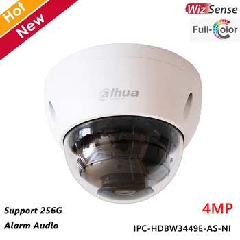Dahua Plné Farby 4MP IP Kamera WizSense H. 265+ 256G Skladovanie Vozidla Ľudských Zistiť Alarm Audio pre NVR CCtv IPC-HDBW3449E-AKO-NI