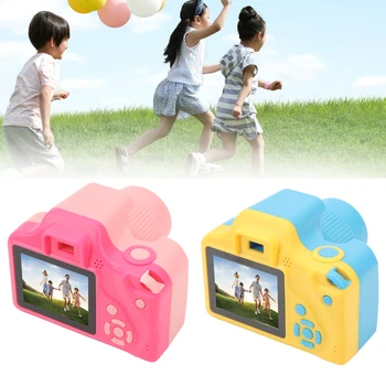 Deti Hrať Mini Kamera 2 Palcový 5M 1080P HD Mini Prenosné Digitálne videokamery Hračka pre Batoľa