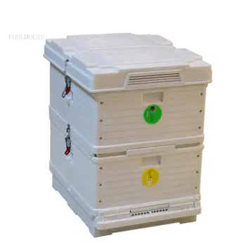 Dvojité Plastové Vrstvy Beehives Včelárskych Zariadení Izolácie PP Včelí Úľ Dom Box Včelárskych Nástroj Včely Box Včelár Dodávky