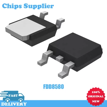 FDD8580 IC MOS Tranzistor Elektronických Komponentov 10PCS
