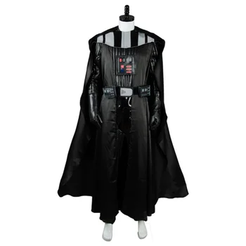 Film Darth Cosplay Vader Kostým Čiernej Uniforme Jumpsuit Oblek Halloween Vianočný Kostým Pre Mužov Halloween Party Plná Sada