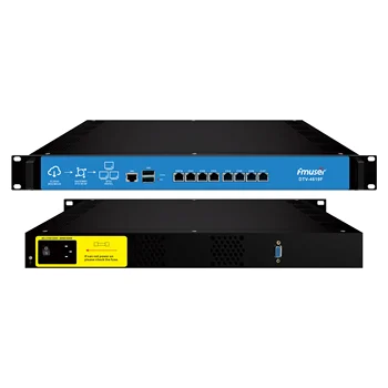 FMUSER DTV-5720-8 7 IP(UDP/RTP/SPTS/RTSP) v 1 IP(HTTP/UDP/HLS/RTMP) sa IPTV Gateway Server