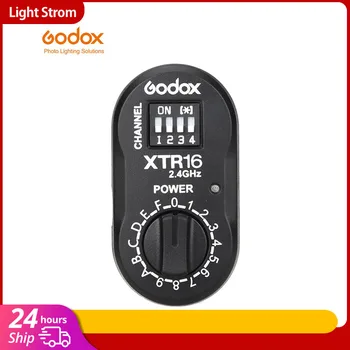 Godox XTR-16 2.4 G Bezdrôtový Prijímač pre X1C X1N XT-16 Vysielač Spúšť AD360,DE,QT,DP,QS,GS,GT Series