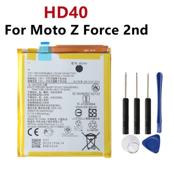 HD40 Pre Motorola Moto Z Platnosti 2. Moto Z Sily 2nd gen Moto Z2 Sily XT1789-1 XT1789-06 3600mAh HD40 SNN5987A Batérie Telefónu