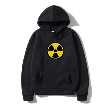 Hoodi Žiarenia Upozornenie Rádioaktívnych Deti Vrchné Oblečenie Hoody Hoodys Gif Registrujte Sa Cestné Výstražné Nové Trendy Hoody