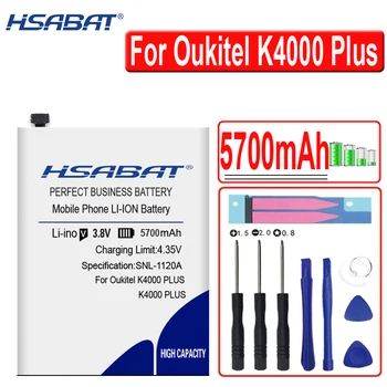 HSABAT 5700mAh Batérie pre Oukitel K4000 Plus