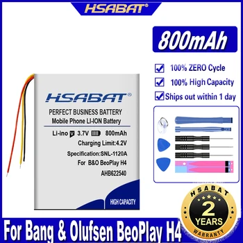 HSABAT AHB622540PMT-02 800mAh Batérie pre Bang & Olufsen BeoPlay H4 3-wire Batérie