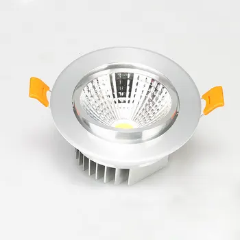 LED Svietidlá KLASU 3W 5W 7W 12W Zapustené LED downlight led Bodové Svetlo Lampy teplé Strieborný hliníkový stmievateľné 220V 110V domova
