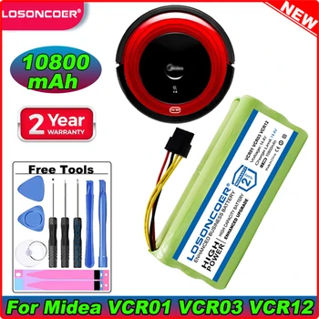 LOSONCOER R1-L083B R1-L081A R1-L085B Batérie Pre Midea VCR01 VCR03 VCR12 Redmond RV-R300 RV-R310 Robot Vysávač Batérie