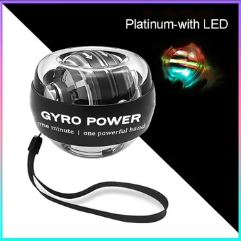 Mi Doma LED Gyroskop Power Ball boj Proti Tlaku na Zápästí Tréner Gyro Základné Rotátor Gyro Predlaktie Fitness Prístroje Gyro Loptu
