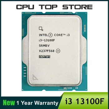 NOVÉ procesory Intel Core i3 13100F 3.4 GHz, 4-jadro 8-niť CPU procesor L3 = 12M 58W LGA 1700 Žiadny Fanúšik