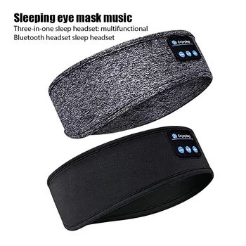 Originálne Bluetooth Hlavový Most Očná Maska Spánku Bezdrôtový Bluetooth Headset Športové Spanie Hlavový Most Slúchadlá Bluetooth Slúchadlá