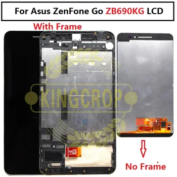 Pre ASUS Zenfone Ísť ZB690KG LCD Displej Digitalizátorom. Dotykový Panel Obrazovky Montáž Na Asus ZB690KG LCD 6.9