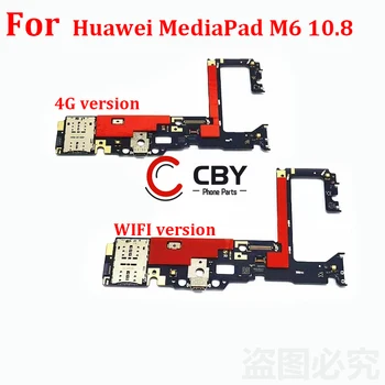 Pre Huawei MediaPad M6 10.8 Nabíjačku USB Nabíjací Port Páse s nástrojmi Flex Kábel USB Dock Konektor Rada