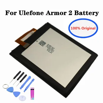 Pre Ulefone Brnenie 2 100% Originálne Armor2 Batérie 5.0 inch Heliograf P25 4700mAh Mobilného Batérie Bateria + Nástroje + Sledovacie Číslo