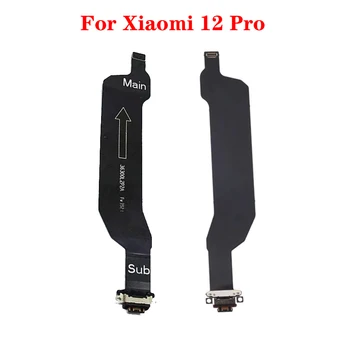 Pre Xiao 12 Pro 5G Rýchle Nabíjanie USB Dock Port Flex Kábel Poplatok Dosky Náhradné Diely