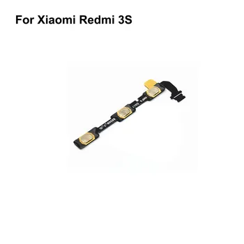 Pre Xiao Redmi 3S Power Volume Flex Kábel Pre Xiao mi Redmi 3 S Power On Off tlačidlo pre zvýšenie Hlasitosti Nadol Konektor