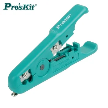 Pro'sKit 6PK-501 UTP/STP siete pás sprievodca stripping nôž rezací nôž na odizolovanie priemer drôtu úprava ručný nástroj