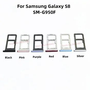 Pôvodné TF zásuvku na Kartu SIM, Pre Samsung Galaxy S8 G950F SD/TF Karta SIM Držiak Zásobník Reader Kryt Prípade Výmeny