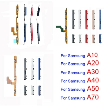 Telefón Výkon Hlasitosti Tlačidlo Pre Samsung Galaxy A10 A20 A30 A40 A50 A60 A70 Nové Bývanie Na Vypnutie Bočné Tlačidlo Flex Kábel