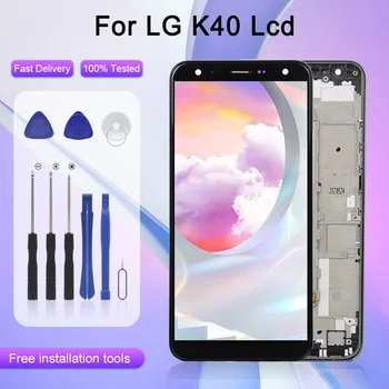 Testované 5.7 Palcový K10 Plus Displej Pre LG K40 LCD S Dotykovým Panelom Digitalizátorom. X420HM LMX420EMW K12 Plus Displej Montáž