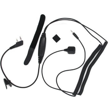 V3 V6 Bluetooth-Kompatibilné Prilba Headset Špeciálneho pripojovacieho Kábla pre Baofeng UV-5R