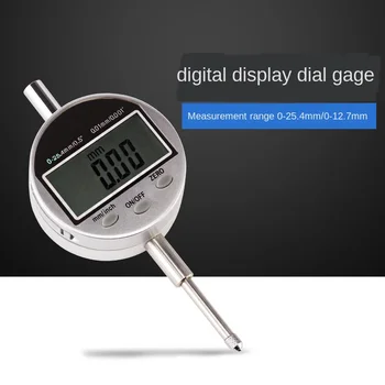 Vysoko Precízny Digitálny Displej Dial Gage/0-12.7 mm/0-25.4 mm Indikátor/3V Batérie Spp Typ