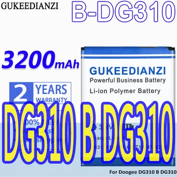 Vysoká Kapacita GUKEEDIANZI Batéria B-DG310 3200mAh Pre Doogee DG310 B DG310