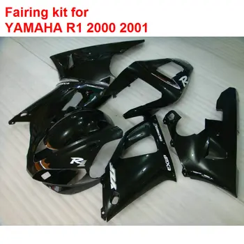 Vysoká kvalita ABS horské pre Yamaha YZFR1 2000 2001 black motocykel horské nastaviť YZF R1 00 01 BA86