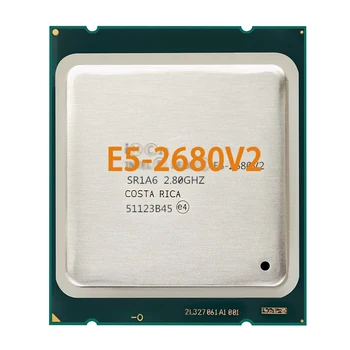 Xeon E5-2680V2 E5 2680 v2 2.8 GHz Desať-Core Dvadsať-Niť CPU Procesor 25M 115W LGA 2011