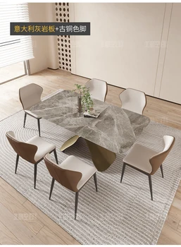 Zdvíhacie čaj stôl dual-purpose malých multifunkčných obývacia izba Moderné luxusné rock doska zdvíhateľnej integrované čaj stôl