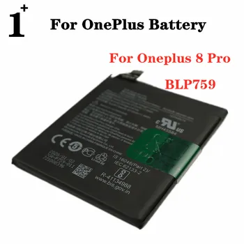 zqtmax Originálne Batérie Pre Oneplus 8 / 8 Pro One Plus 8 8pro BLP759 BLP761 Mobilný Telefón Vysoko Kvalitné Náhradné Batérie